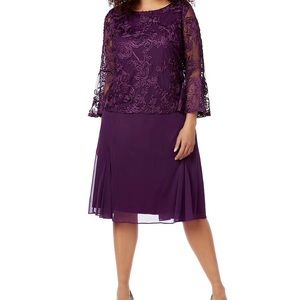 Catherine’s Plum Promenade Mother of Bride Dress